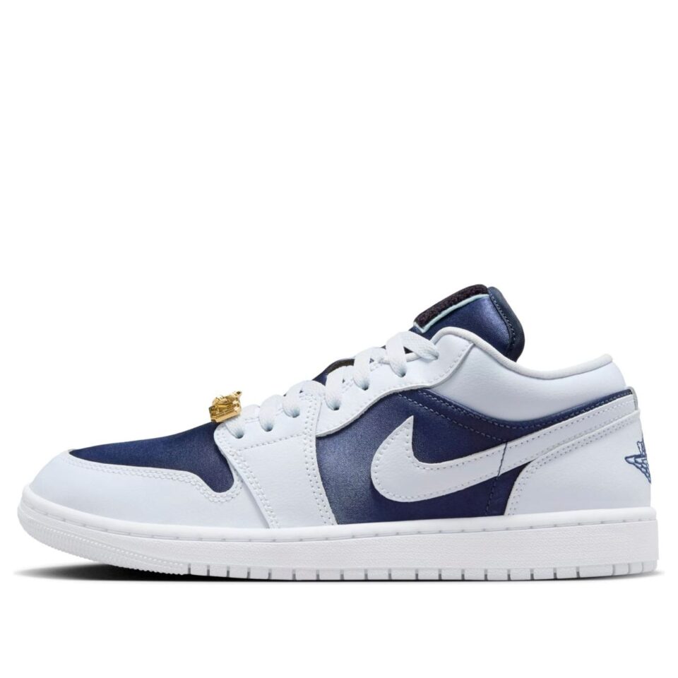 Air Jordan 1 Low SE ‘Football Grey White Gym Red Midnight Navy’