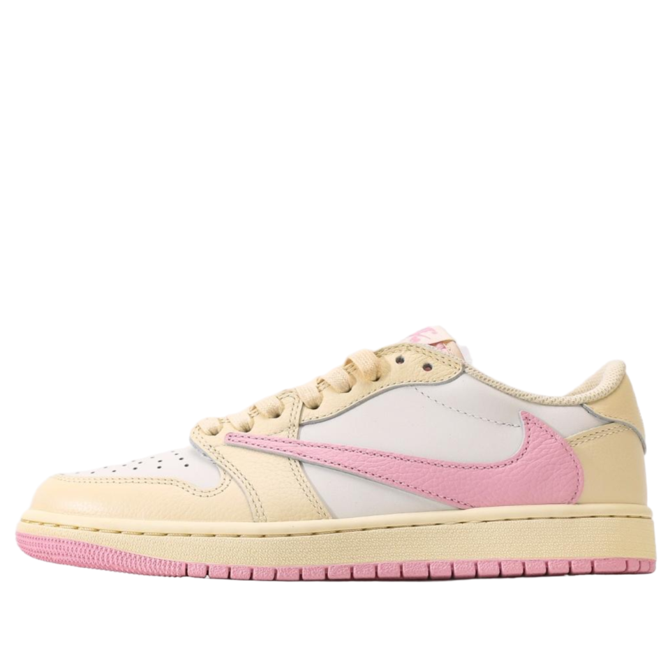 Travis Scott x Air Jordan 1 Low OG “Sail/White/Pink”